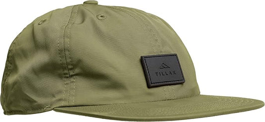 Tillak COHO Six Panel Hat, Kodra Nylon 6 Panel Cap with Snap Closure