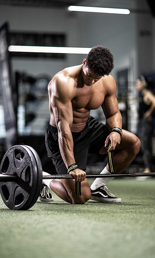 Fitgriff® Lifting Straps & Wrist Wraps (Bundle) Superior Support for Weightlifting & Gym Workouts - for Men and Women