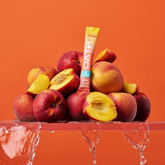 Oath Nutrition Hydration Electrolyte Powder, Complete Electrolyte Blend for Rapid Hydration and Muscle Support, 16 Single-Serve Packets, Peach Nectarine