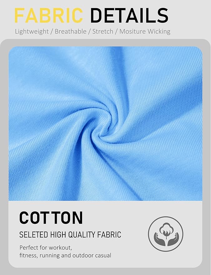 MAGCOMSEN Mens Workout Tank Tops Undershirt Cotton Muscle Athletic Sleeveless Shirts for Gym