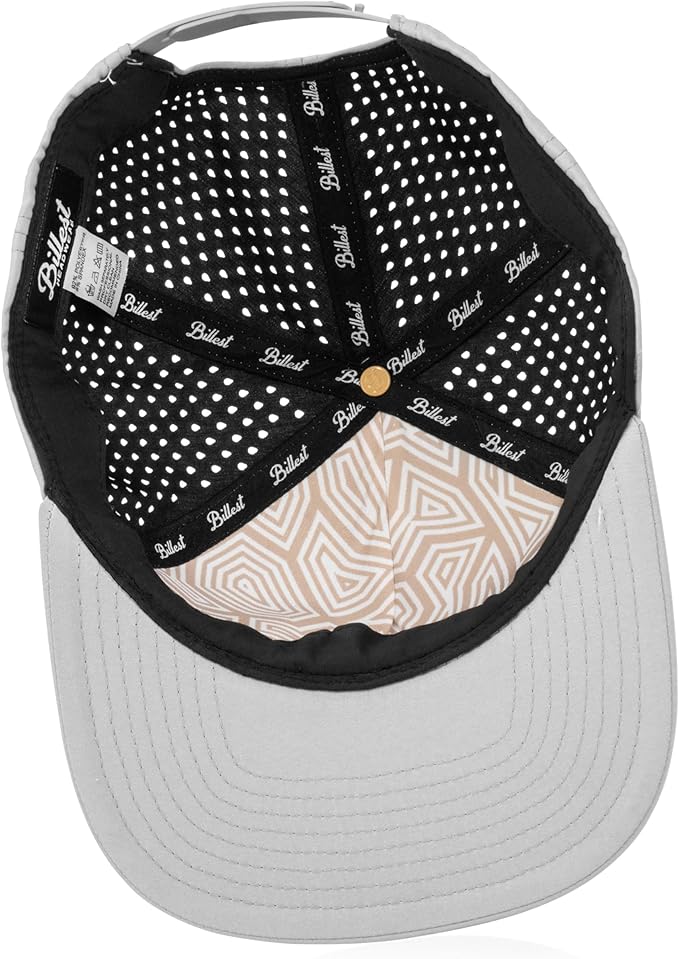 Riverside Snapback Hat | 5 Panel Blank Cap for Men & Women | Breathable & Lightweight | Outdoor | Flat Bill