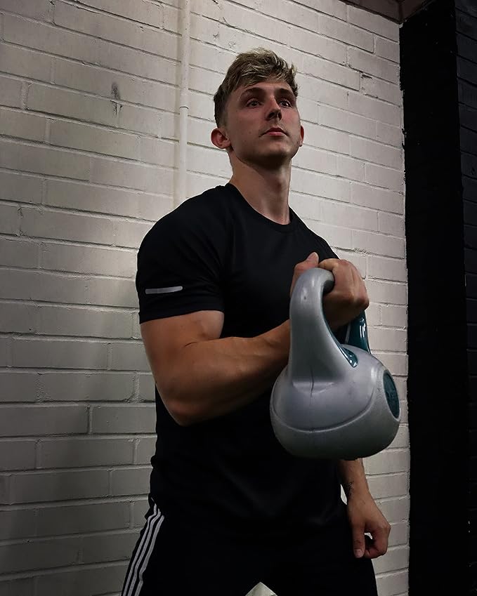 frueo Men's 1/3 Pack Workout Shirts Quick Dry Moisture Wicking Short Sleeve Mesh Athletic T-Shirts