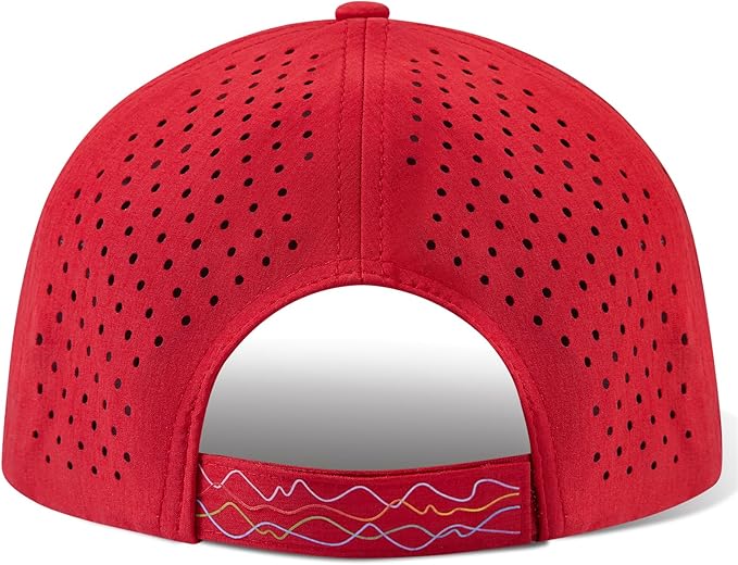 UPF 50+ Performance Water Resistant Baseball Cap Lightweight Breathable Hat Golf Running Boat Hiking for Men Women