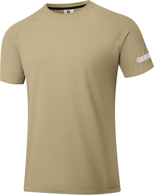 Holure Men's Mesh Quick-Dry Short Sleeve Workout T-Shirt