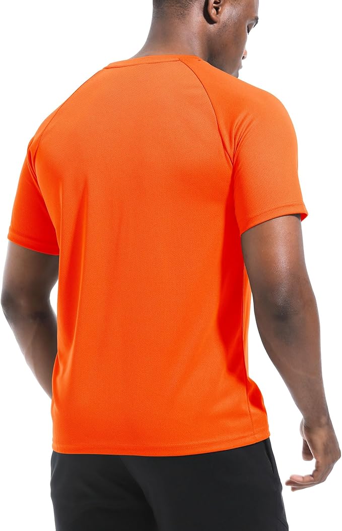 Boyzn 1, 3, 5 or 7 Pack Men's Workout Running Shirts, Dry Fit Moisture Wicking T-Shirt, Gym Athletic Short Sleeve Tee Shirts