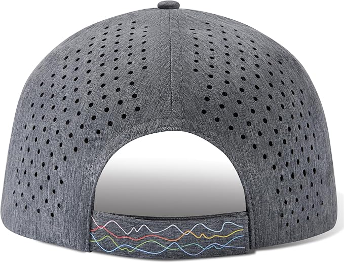 UPF 50+ Performance Water Resistant Baseball Cap Lightweight Breathable Hat Golf Running Boat Hiking for Men Women