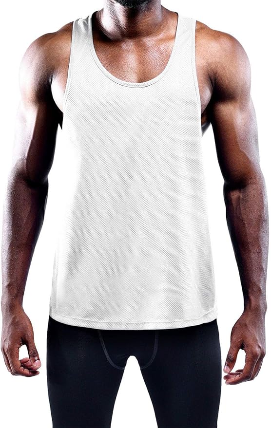 Boyzn Men's 1, 3 or 5 Pack Y-Back Workout Tank Tops, Athletic Muscle Gym Tank Tops, Fitness Bodybuilding Sleeveless T-Shirts