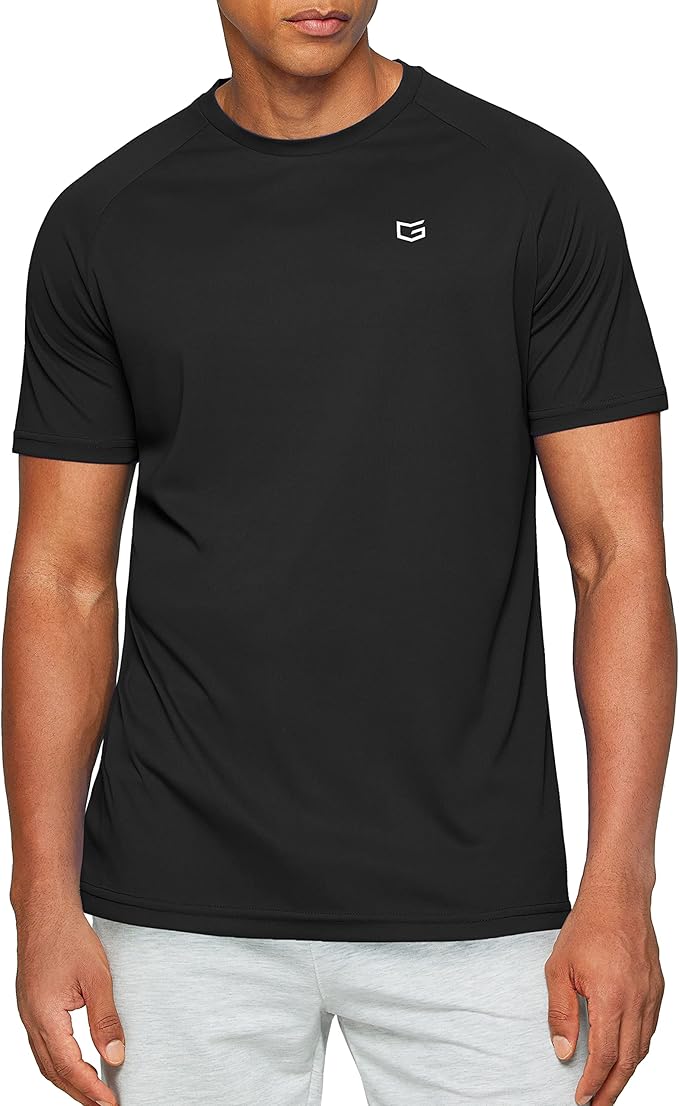 G Gradual Men's Workout Quick Dry T-Shirts Short Sleeve Lightweight Cooling Gym Shirts Tee for Running, Beach, Hiking