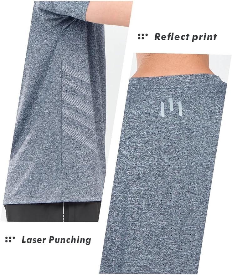 NORTHYARD Breathable 2.0™ Men's Athletic Workout T-Shirt