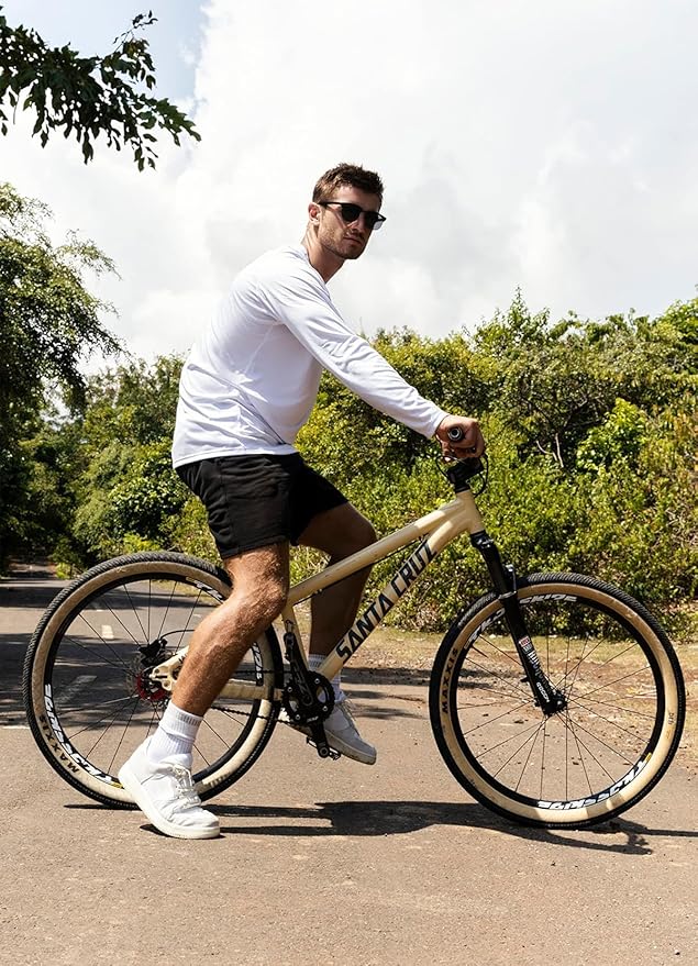 Men's 1, 3 or 5 Pack Performance Long Sleeve T-Shirts, UPF 50+ Sun Protection Shirts, Athletic Gym Workout Shirts for Running