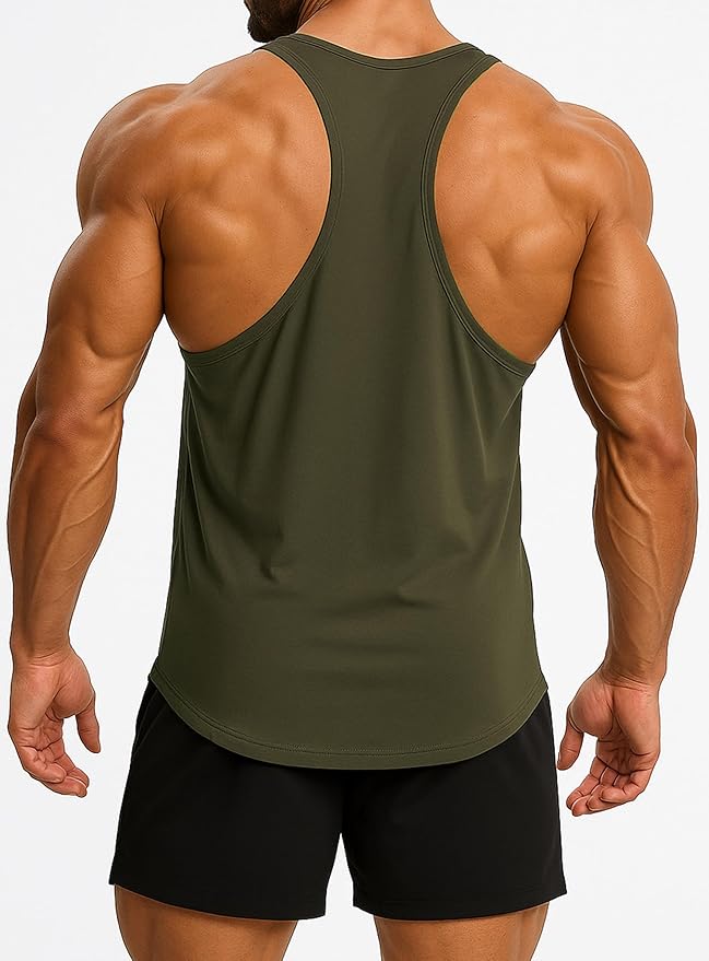 Men's Bodybuilding Stringer Tank Top Sleeveless Gym Shirts