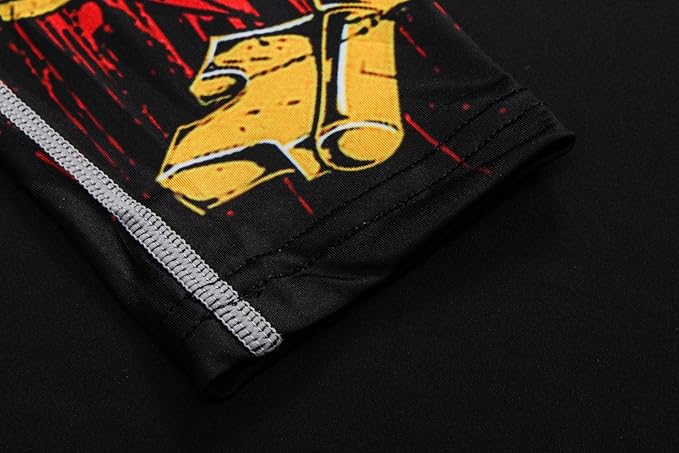 Men's Soft Slim Long Sleeve Dry-Fit Compression Gym Trainning Shirt