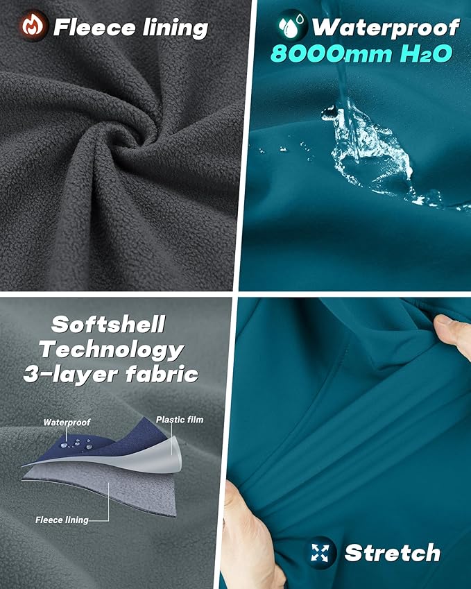 Outdoor Ventures Women's Hooded Lightweight Softshell Vest, Windproof Fleece Lined Sleeveless Jacket for Golf Running Travel