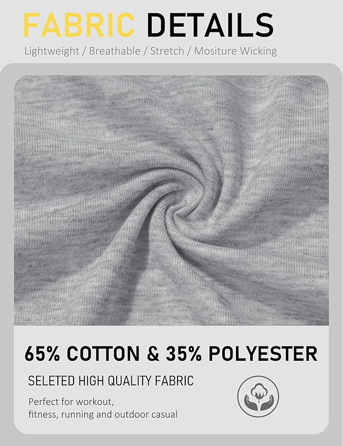 MAGCOMSEN Mens Workout Tank Tops Undershirt Cotton Muscle Athletic Sleeveless Shirts for Gym