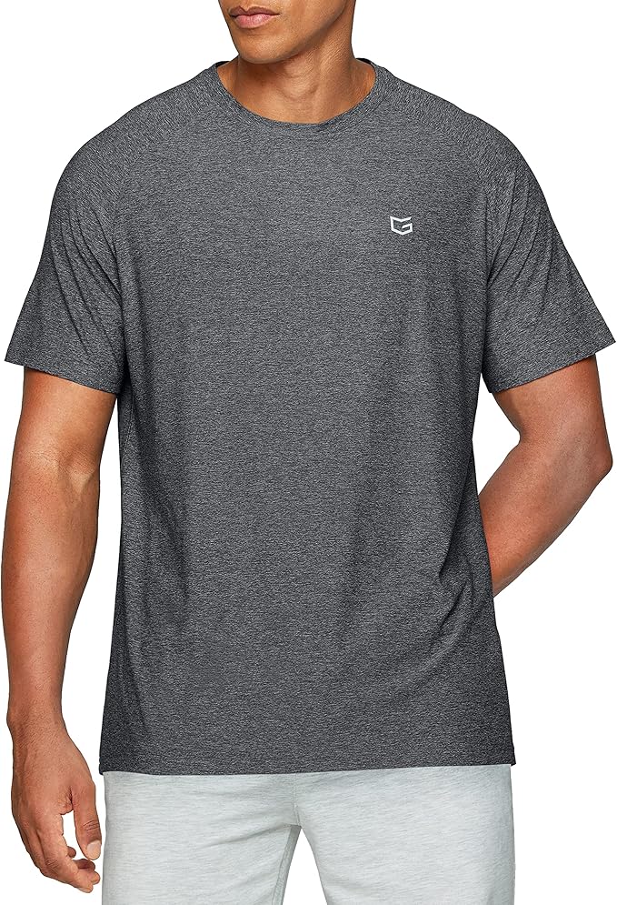 G Gradual Men's Workout Quick Dry T-Shirts Short Sleeve Lightweight Cooling Gym Shirts Tee for Running, Beach, Hiking