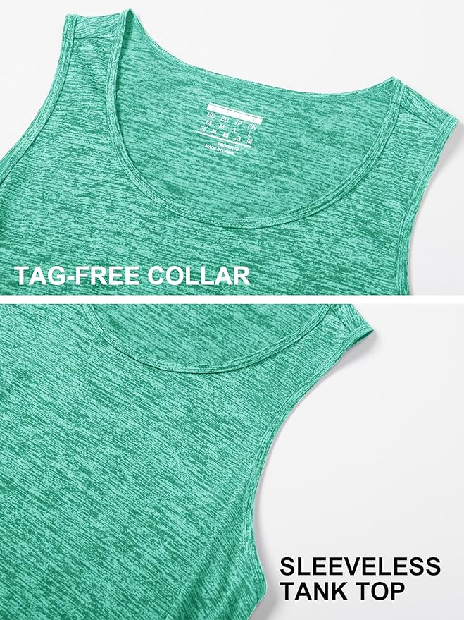 MAGCOMSEN Mens Workout Tank Tops Undershirt Cotton Muscle Athletic Sleeveless Shirts for Gym