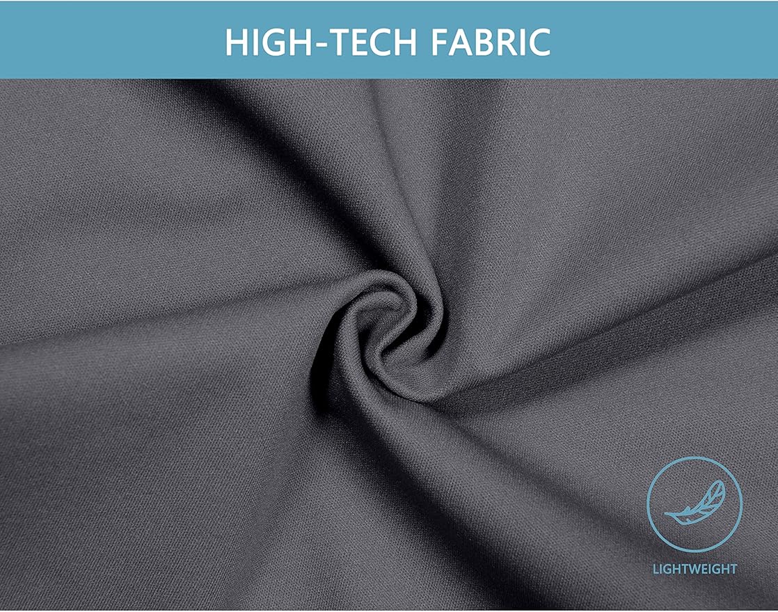 Little Donkey Andy Men's Lightweight Softshell Vest Windproof Sleeveless Jacket for Travel Hiking Running Golf