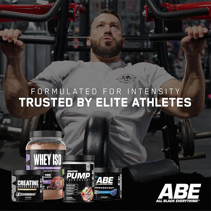 All Black Everything Pre Workout Powder | 30 Servings | Bubblegum Crush | 350mg Caffeine | Nootropic Pre-Workout Blend | Beta Alanine + Citrulline | Energy Supplement for Men and Women