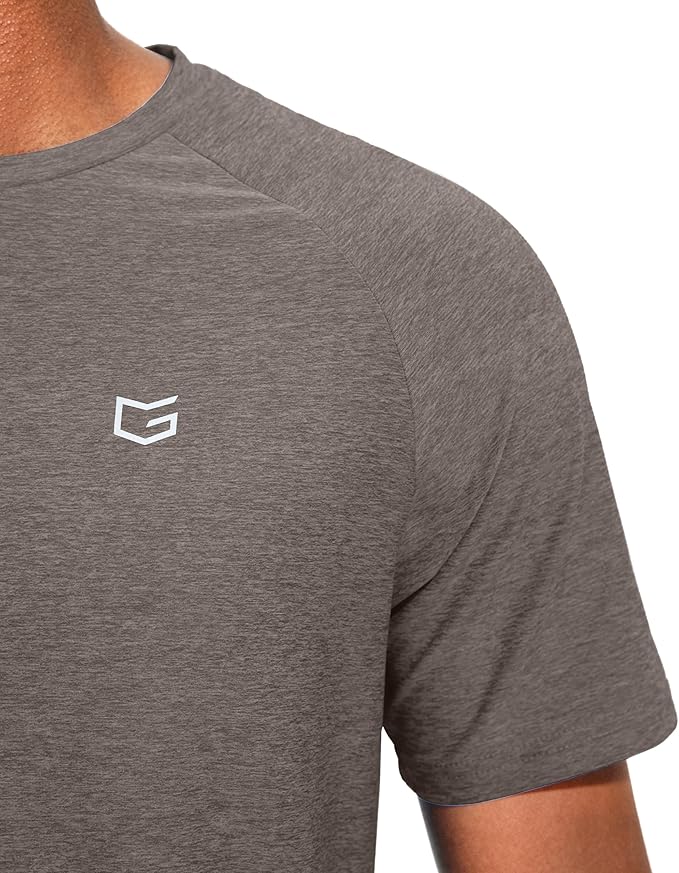 G Gradual Men's Workout Quick Dry T-Shirts Short Sleeve Lightweight Cooling Gym Shirts Tee for Running, Beach, Hiking