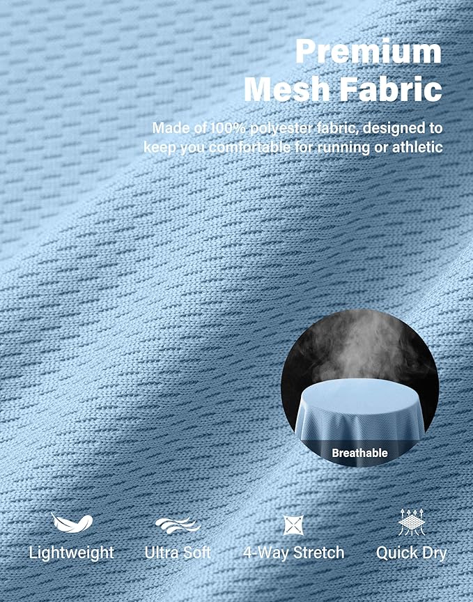 G Gradual Men's Athletic Workout Shorts with Pockets 5"/7"/9" Lightweight Quick Dry Gym Basketball Running Shorts for Men