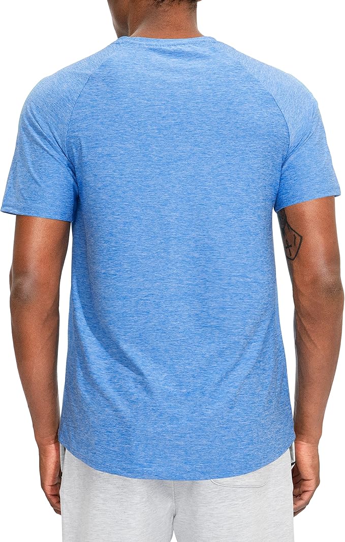 G Gradual Men's Workout Quick Dry T-Shirts Short Sleeve Lightweight Cooling Gym Shirts Tee for Running, Beach, Hiking