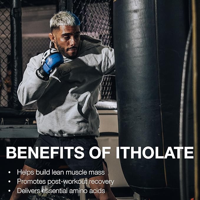 RAW Whey Isolate Protein Powder, Vanilla Oatmeal Cookie (CBUM Itholate Protein) - 100% Grass-Fed Sports Nutrition for Muscle Growth & Recovery - Low-Fat, Low Carb, Naturally Flavored - 25 Servings