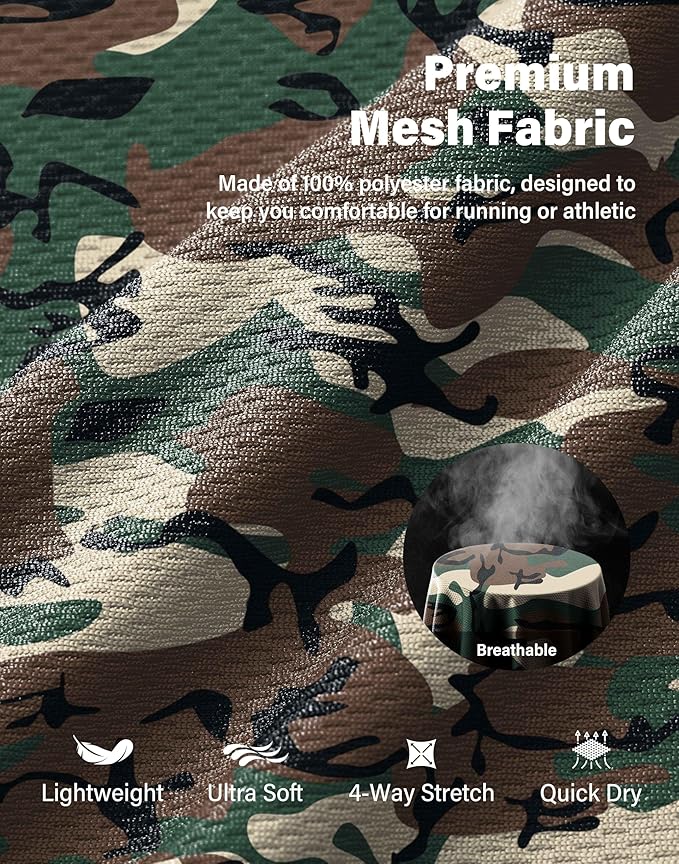 G Gradual Men's Athletic Workout Shorts with Pockets 5"/7"/9" Lightweight Quick Dry Gym Basketball Running Shorts for Men