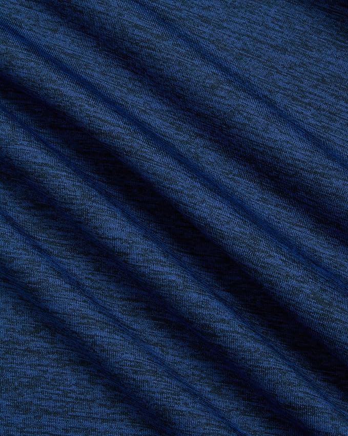 iXtreme Mens Athletic Shirts - 4 Pack Moisture Wicking Long Sleeve Dri Fit Shirts for Men - Workout Tops & Activewear (S-3X)