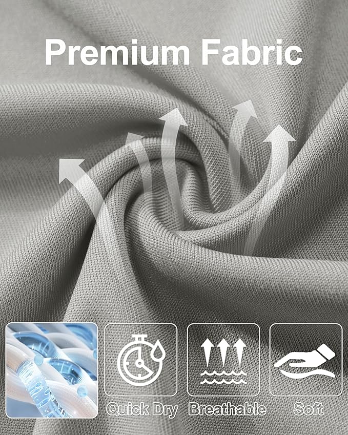 MAGCOMSEN Men's Long Sleeve Shirts UPF 50+ UV Sun Protection Athletic Shirts for Hiking Running Workout Rash Guard