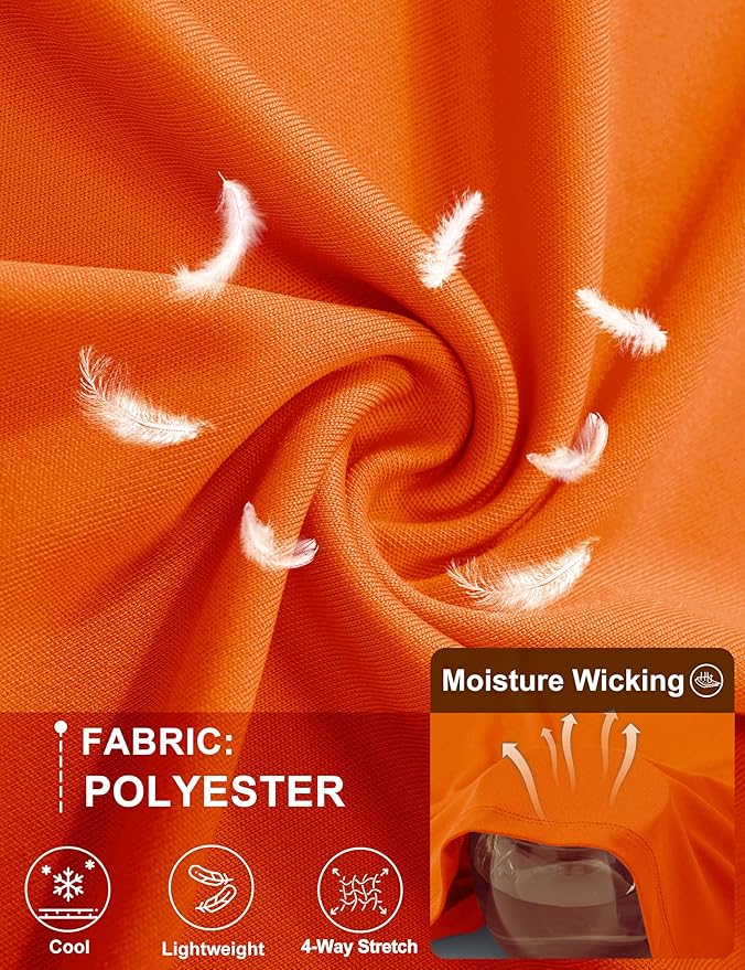 MAGCOMSEN 3 Pack Men's Short Sleeve Quick Dry Shirts Moisture Wicking UPF 50+ Athletic Running Gym Workout Swim T-Shirts