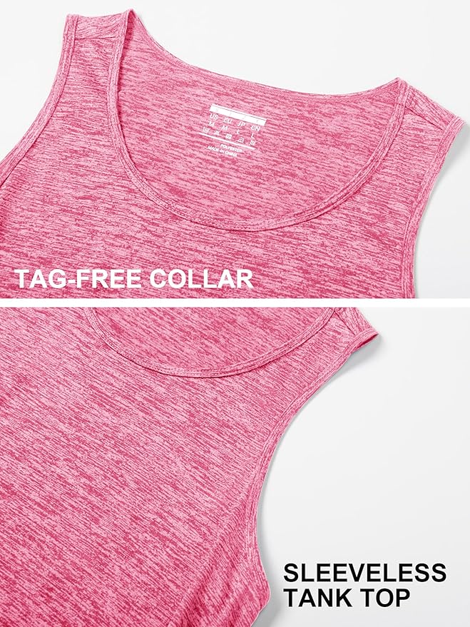 MAGCOMSEN Mens Workout Tank Tops Undershirt Cotton Muscle Athletic Sleeveless Shirts for Gym