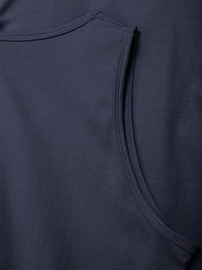 Hat and Beyond Mens Tank Top Soft Performance Boxing Gym Shirts Plain Muscle Tee