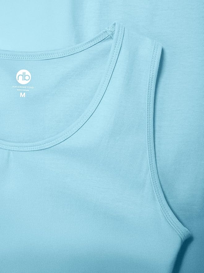 Hat and Beyond Mens Tank Top Soft Performance Boxing Gym Shirts Plain Muscle Tee