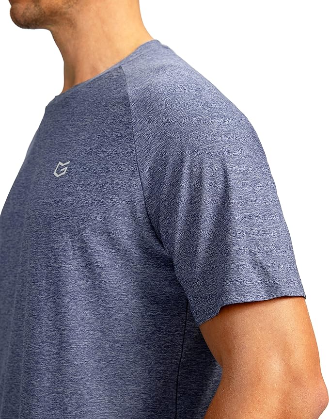 G Gradual Men's Workout Quick Dry T-Shirts Short Sleeve Lightweight Cooling Gym Shirts Tee for Running, Beach, Hiking
