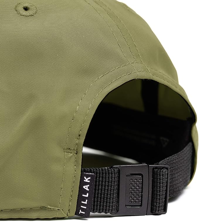 Tillak COHO Six Panel Hat, Kodra Nylon 6 Panel Cap with Snap Closure