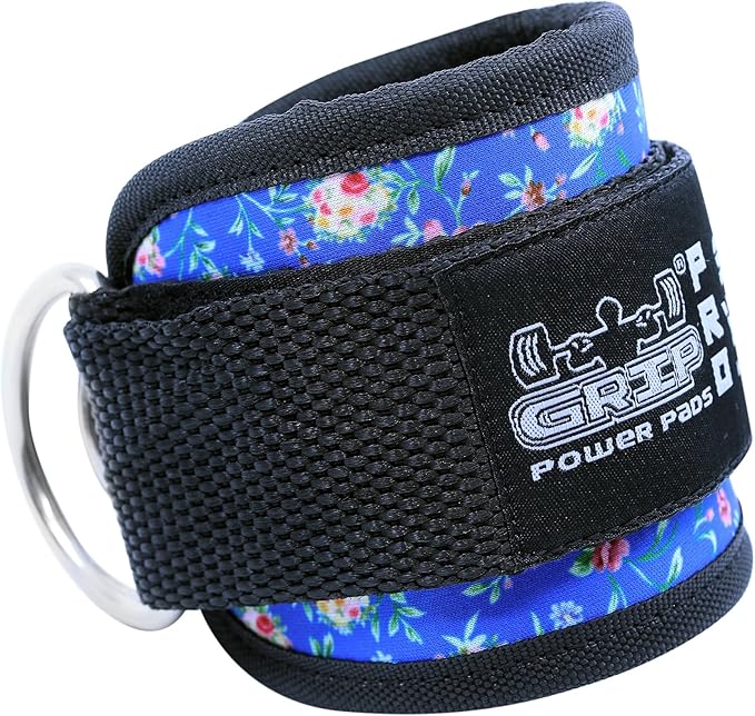 Ankle Straps for Cable Machines Double D-Ring Gym Adjustable Neoprene Premium Cuffs to Enhance Legs Abs & Glutes Kickbacks Workouts Leg Curls Extensions Booty Hip Abductors Exercise for Men & Women