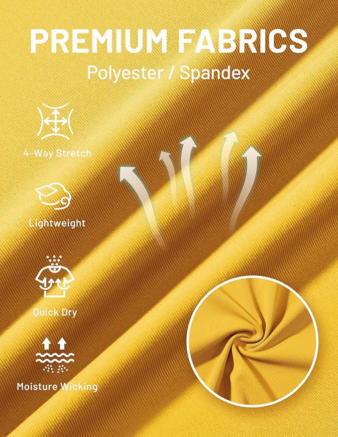 MIER Men's Tank Tops Workout Sleeveless Tee Shirts Muscle Athletic Gym Running Beach Tanks for Men, Quick Dry