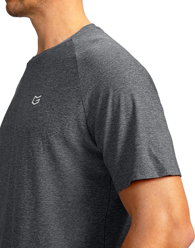 G Gradual Men's Workout Quick Dry T-Shirts Short Sleeve Lightweight Cooling Gym Shirts Tee for Running, Beach, Hiking