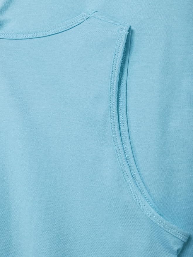 Hat and Beyond Mens Tank Top Soft Performance Boxing Gym Shirts Plain Muscle Tee