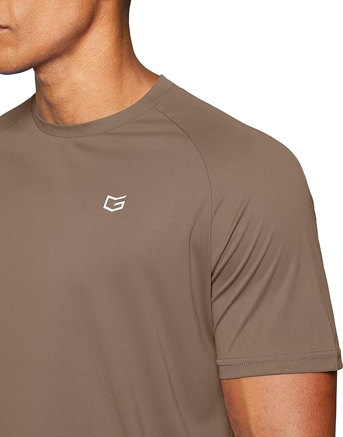 G Gradual Men's Workout Quick Dry T-Shirts Short Sleeve Lightweight Cooling Gym Shirts Tee for Running, Beach, Hiking