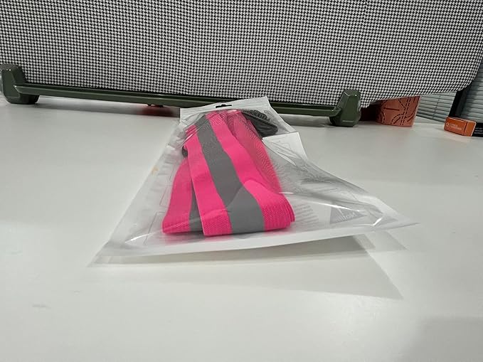 Simket Reflective Walking Gear, Rechargeable Led Reflective Sash, Adjustable Night Walking Safety Gear, High Visibility Safety Lights for Walking at Night for Men Women Jogging Running Biking