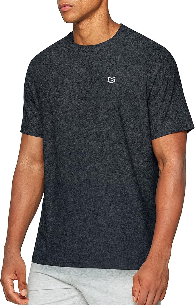 G Gradual Men's Workout Quick Dry T-Shirts Short Sleeve Lightweight Cooling Gym Shirts Tee for Running, Beach, Hiking