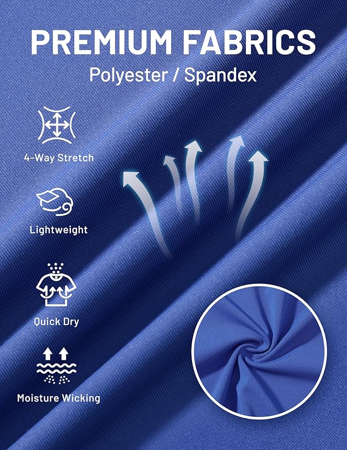 MIER Men's Tank Tops Workout Sleeveless Tee Shirts Muscle Athletic Gym Running Beach Tanks for Men, Quick Dry