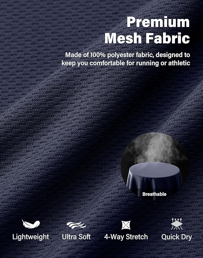 G Gradual Men's Athletic Workout Shorts with Pockets 5"/7"/9" Lightweight Quick Dry Gym Basketball Running Shorts for Men