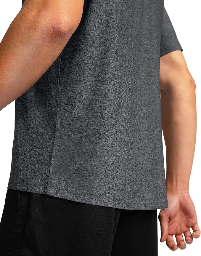 G Gradual Men's Workout Quick Dry T-Shirts Short Sleeve Lightweight Cooling Gym Shirts Tee for Running, Beach, Hiking