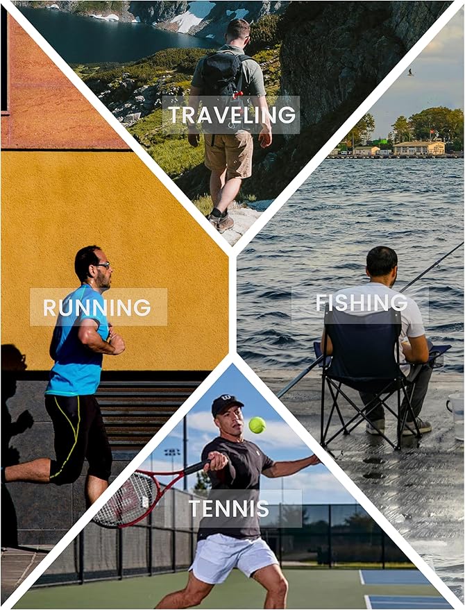 MAGCOMSEN Men's Dry Fit Shirts Mesh Short Sleeve Athletic Lightweight Workout Performance Hiking Shirt