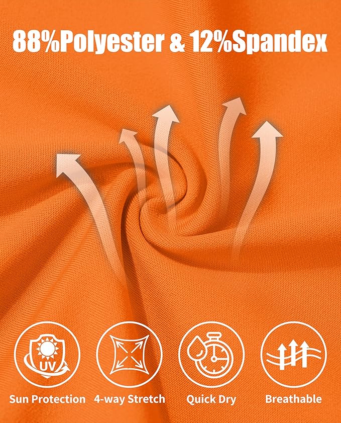 KEFITEVD Men's Workout Tank Tops Sleeveless Quick Dry UPF 80+ Summer Sun Shirts for Running Swim Gym Beach