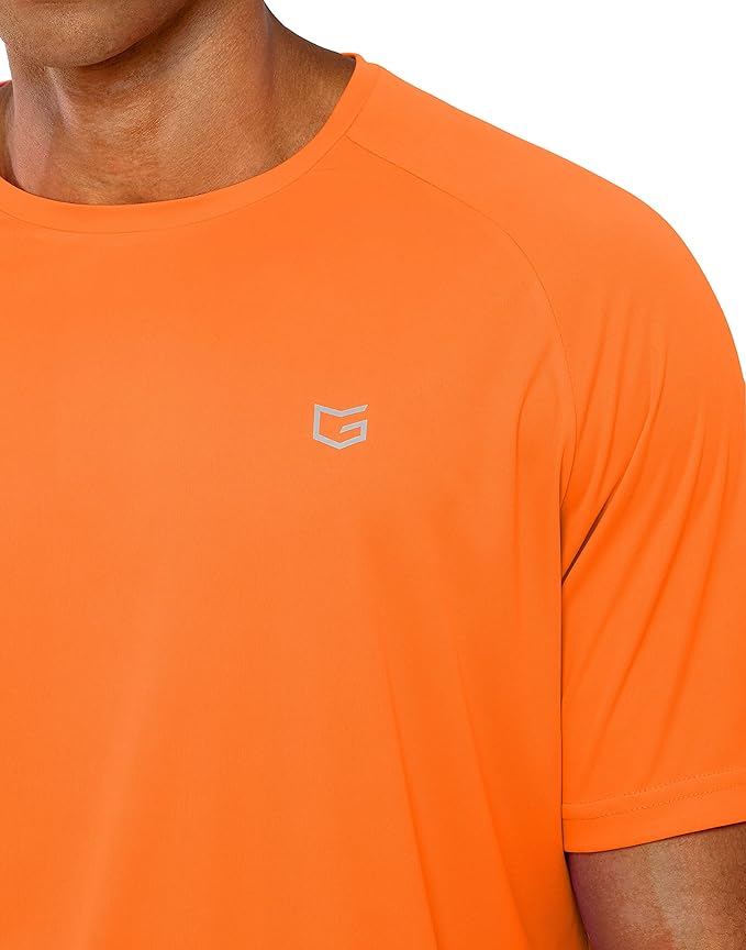 G Gradual Men's Workout Quick Dry T-Shirts Short Sleeve Lightweight Cooling Gym Shirts Tee for Running, Beach, Hiking