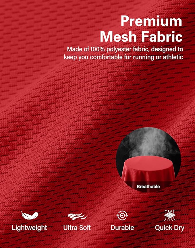 G Gradual Men's Athletic Workout Shorts with Pockets 5"/7"/9" Lightweight Quick Dry Gym Basketball Running Shorts for Men