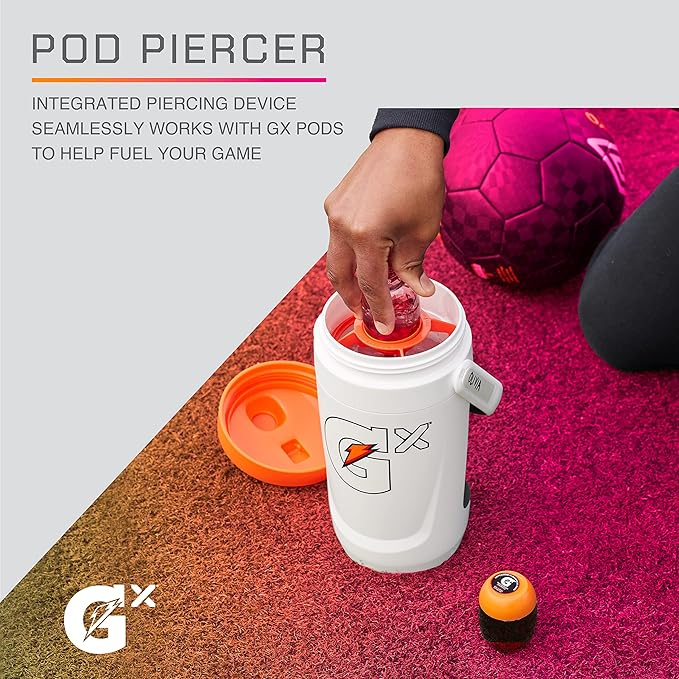 Gatorade Gx Performance Jug, Vented Bottle, 64oz